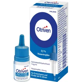 GlaxoSmithKline Otriven 0,1% Nasentropfen 10 ml