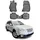 Omac Gummimatten Fußmatten kompatibel mit Subaru Outback mk4 2010-2014 TPE Automatte Schwarz 4X