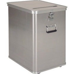 Gmöhling Entsorgungsbehälter D 1009 Volumen 120l Aluminium