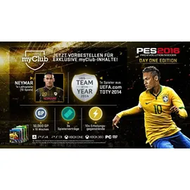 Pro Evolution Soccer 2016 - Day One Edition (PS4)