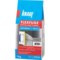 Knauf Fugenmörtel Flexfuge Universal zementgrau 1 kg