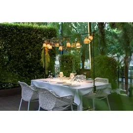 Newgarden Lichterkette Solar 8 m Jute braun