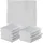 Relaxdays Dunstabzugshaube Filter 10er Set 57x47 cm zuschneidbar Polyester-Vlies Weiß
