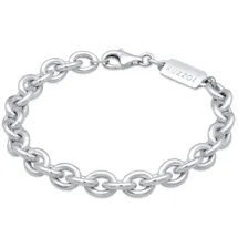 KUZZOI Herren Rundanker Armband aus 925 Silber silberfarben 75533129-21 Größe 21 cm