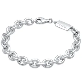KUZZOI Herren Rundanker Armband aus 925 Silber silberfarben 75533129-21 Größe 21 cm