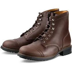 Rokker Moto Ranger Damen Motorrad Stiefel, braun, Größe 37