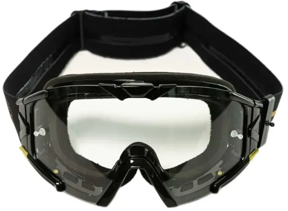 Circuit Equipment Quantum Offroad-brille - Black / Gold - Clear