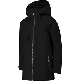CMP Kid G Jacket Fix Hood Schwarz 176