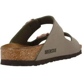 Birkenstock Arizona Birko-Flor Nubuk schmal stone 43