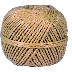 Bindfaden aus Hanf 4mm Knäuel 100m - natur