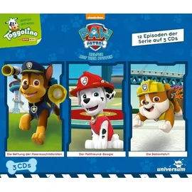 Leonine PAW Patrol Hörspielbox. Box.1, 3 Audio-CD 12 Episoden auf drei CDs