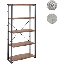 Mendler Kinderregal HWC-A27 165 x 80 cm MDF Wildeiche-Optik