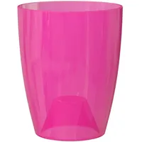 FIJI ORCHID POT 12,5CM FUCHSIA TRANSPARENT