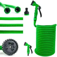 Grafner Grafner® Premium Basic Flexibler Gartenschlauch Wasserschlauch 30m grün