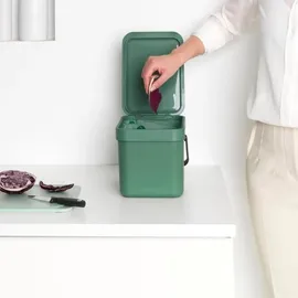 Brabantia Sort & Go Abfallbehälter 6 l fir green