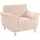 sit&more Sessel Texel Kunstleder 101 x 87 x 88 cm Beige mit Federkern