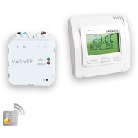 VASNER Funk Raumthermostat Unterputz Set VFTB-US für Infrarotheizungen, Elekt... ""