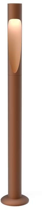 Louis Poulsen - Flindt Garden Garten Leuchte Long LED 2700K mit Base Corten - cm - 69.5 cm