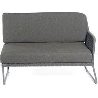 SonnenPartner Poison Loungesofa grau