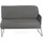 SonnenPartner Poison Loungesofa grau