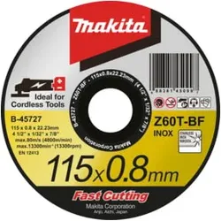 Makita Trennscheibe 115x1,2mm INOX