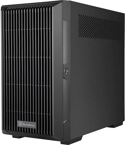 Silverstone SST-CS382 (mATX, Mini-ITX, Mini-DTX), PC Gehäuse, Schwarz