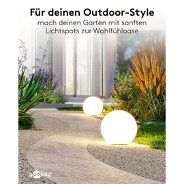 goobay Dekoleuchte Solar 35 cm 1 Stück RGBW