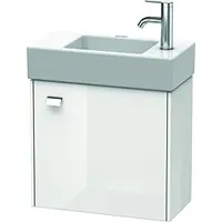Duravit Brioso Waschtischunterbau BR4051R1022 484x239mm, Weiß Hochglanz, Tür rechts,