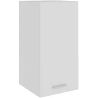 vidaXL Hängeschrank Holz 29,5x31x60 cm Weiß