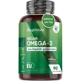 WeightWorld Omega 3 Vegan Kapseln 90 St.