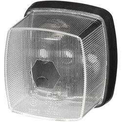 ProPlus 343701PM Positionsleuchte weiß 65x60mm für Anhänger Wohnwagen Wohnmobil