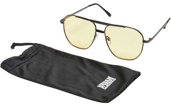 URBAN CLASSICS Sonnenbrille Urban Classics Unisex Sunglasses Manila grau