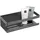 Schöner Wohnen Wandablage Meleto Gun-Metal Grey aus Edelstahl