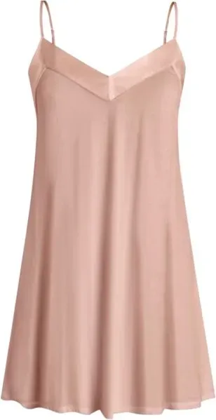 IZURIA Dress mit Trägern und V-Ausschnitt, Pink, Größe M