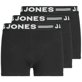 JACK & JONES SENSE TRUNKS Schwarz/Weiß 140 6er Pack