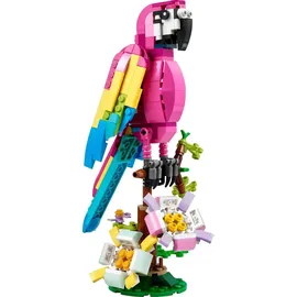 LEGO Creator 3in1 Exotischer pinkfarbener Papagei 31144