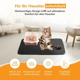 linuma Katzentoilette XXL Schwarz