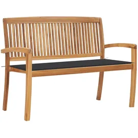 vidaXL Stapelbank 128,5 x 0 x 0 cm Teak