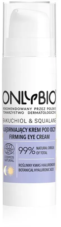 OnlyBio Bakuchiol & Squalane Festigende Augencreme gegen die Anzeichen von Müdigkeit 15 ml