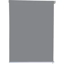 Jet-Line | Outdoorrollo | Sichtschutzroll | Hellgrau | 1.0 x 2.3 m | Windschutz | Sonnenschutz | Windschutzrollo | Außenrollo | Balkon | Terrasse | Garten