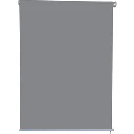 Jet-Line | Outdoorrollo | Sichtschutzroll | Hellgrau | 1.0 x 2.3 m | Windschutz | Sonnenschutz | Windschutzrollo | Außenrollo | Balkon | Terrasse | Garten