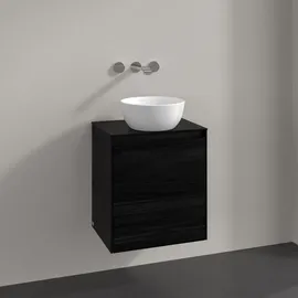 Villeroy & Boch Waschtischunterschrank 50 x 54,8 x 38 cm Schwarz