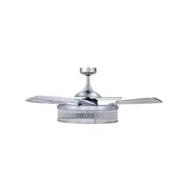 Fanaway Corbelle 122 cm Deckenventilator chrom/transparent