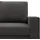 mebligo Sofa, Grau, Textil, 3-Sitzer, Rechteckig, 220x85x92 cm, Wohnzimmer, Sofas - Couches, Sofas, 3-Sitzer Sofas