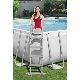 BESTWAY Power Steel Frame Pool Set 549 x 274 x 122 cm inkl. Sandfilteranlage 56466