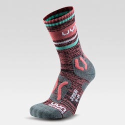 Uyn Junior Outdoor Explorer Socks pink stripes (P567) 35/38