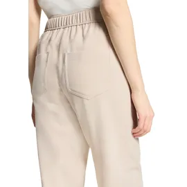 Betty & Co Stoffhose Gerade Taupe/Cream 38