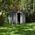 Tectake Gartenhaus mit Pultdach 2,13 x 1,30 m Grau