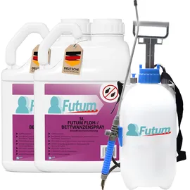 Futum Bettwanzenspray Flohspray 10 l 2 x 5 l