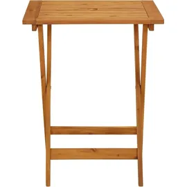 vidaXL 3-tlg. Bistro-Set Schwarz Poly Rattan und Massivholz